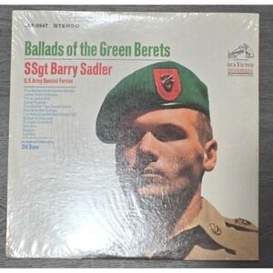 SSgt Barry Sadler Ballads of the Green Berets Vinyl LP New Sealed RCA LSP-3547